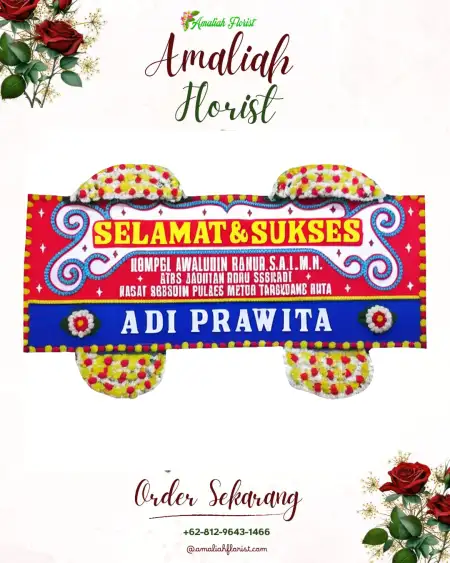 Papan Bunga Ucapan Selamat Mambal